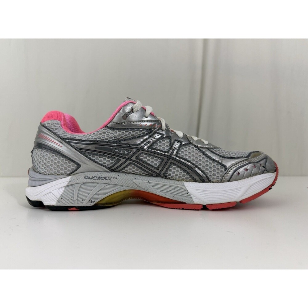 Asics GT-2160 Womens Sz 9.5 Running Shoes Metallic Silver Pink Retro-Tech Y2K - Picture 2 of 11